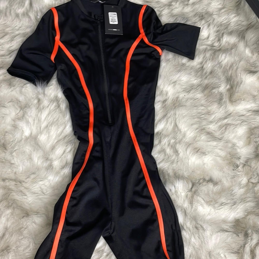 Biker romper from Fashion Nova.